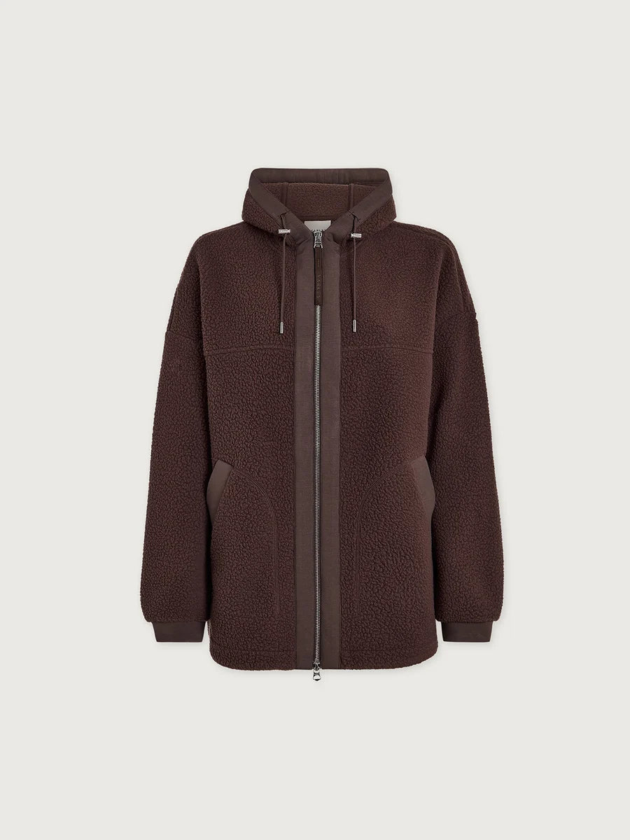 Varley Fey Relaxed Fleece - Mahogany