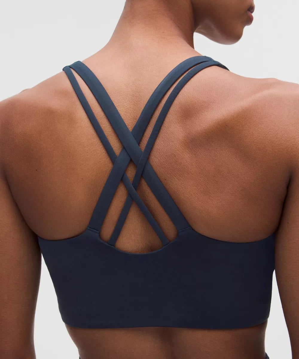 lululemon Energy Bra LongLine - Navy