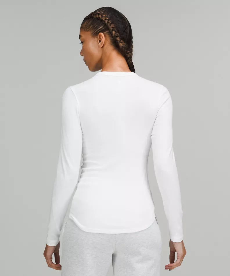 Hold Tight Long Sleeve - White