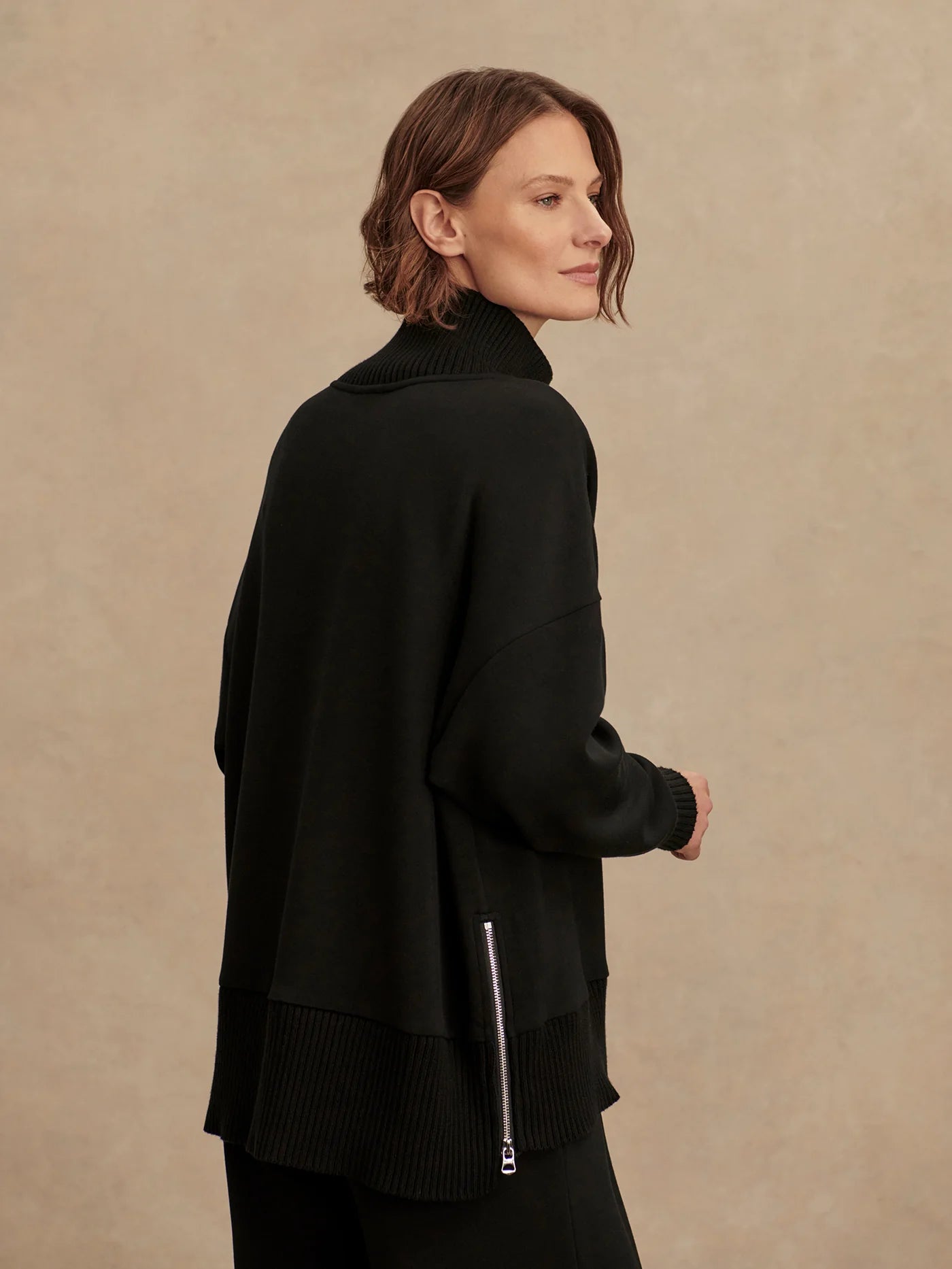 Barker High-Neck Sweat