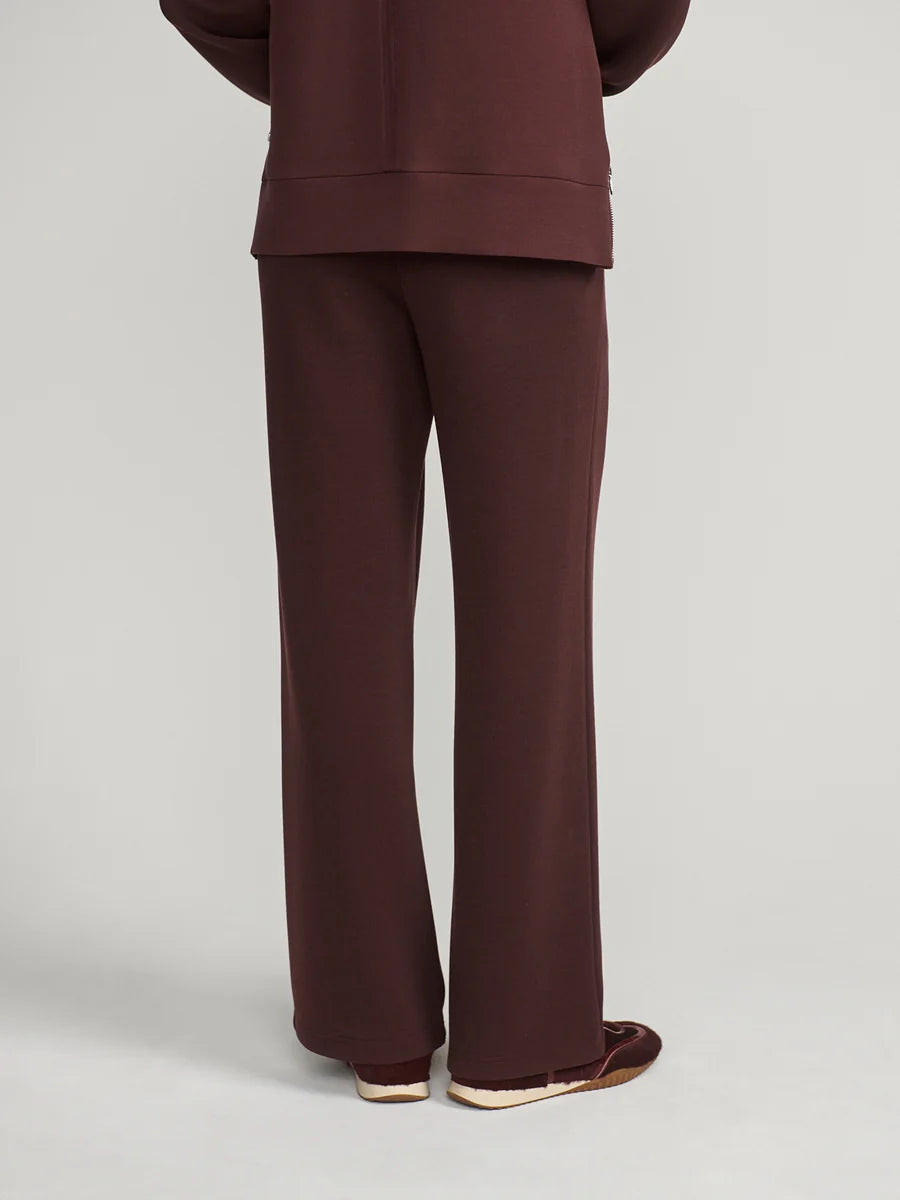 Varley The Wide Leg Pant 30" - Mahogany