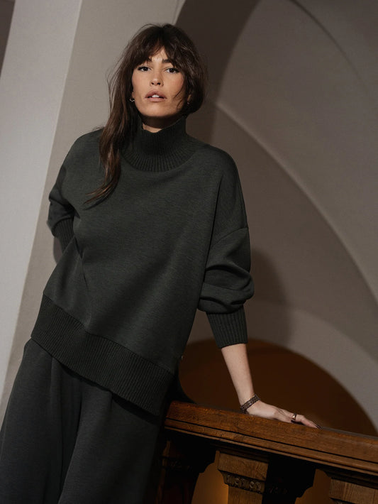 Barker High-Neck Sweat