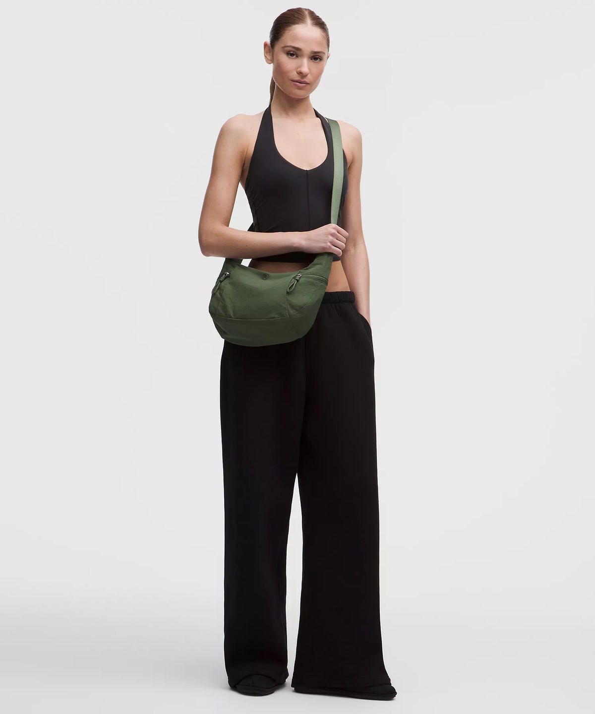 Slouchy Sling Bag 6L- Sage