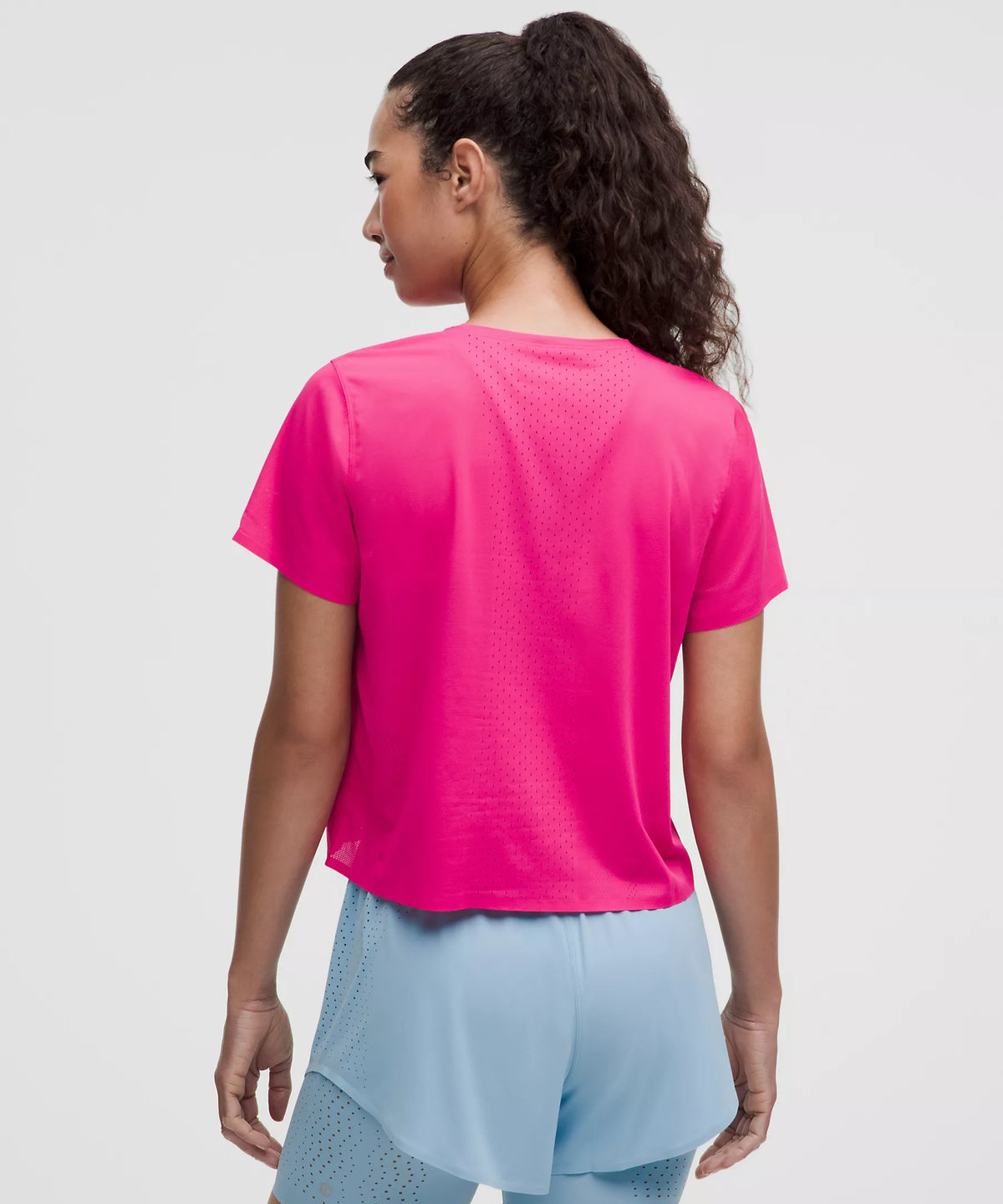 Fast and Free Short Sleeve Tee - Flamingo Pink