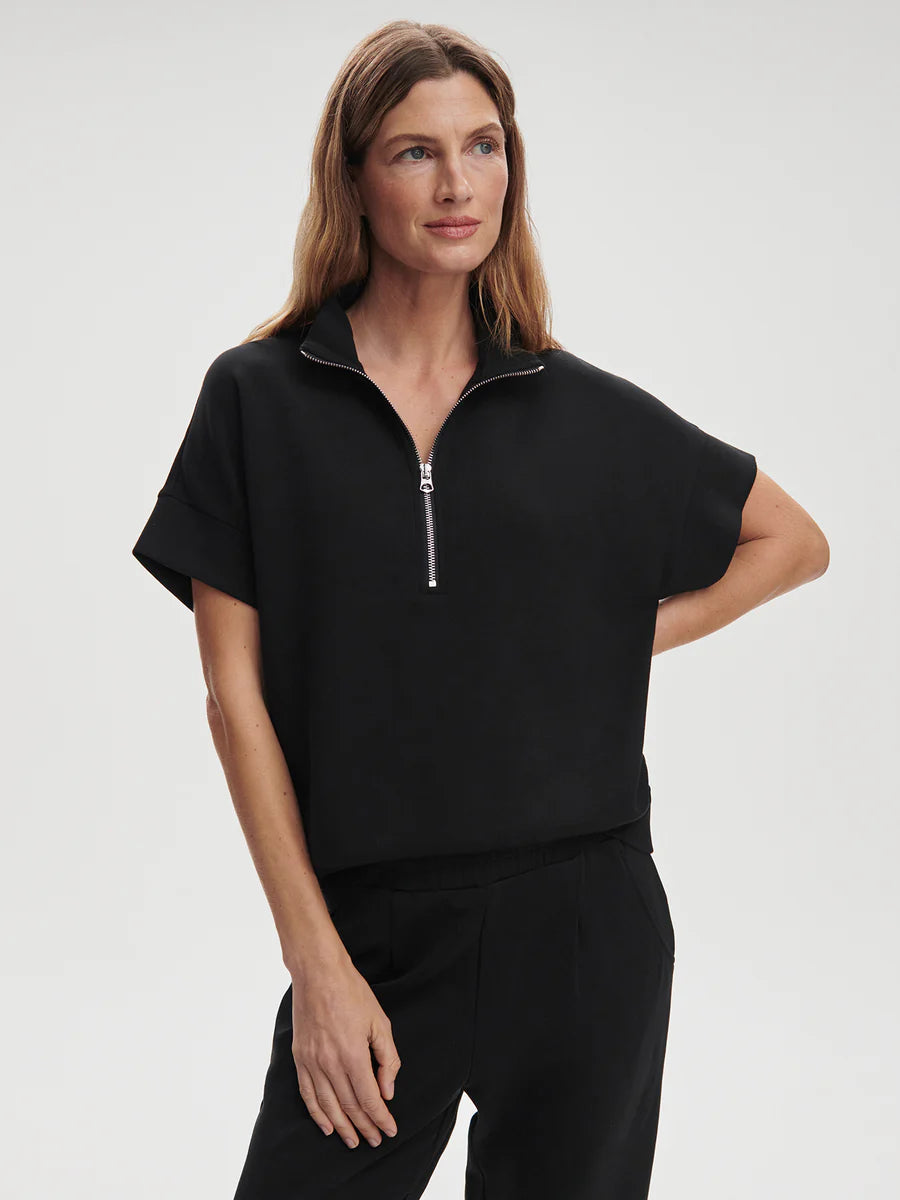 Ritchie Short Sleeve Sweat - Black