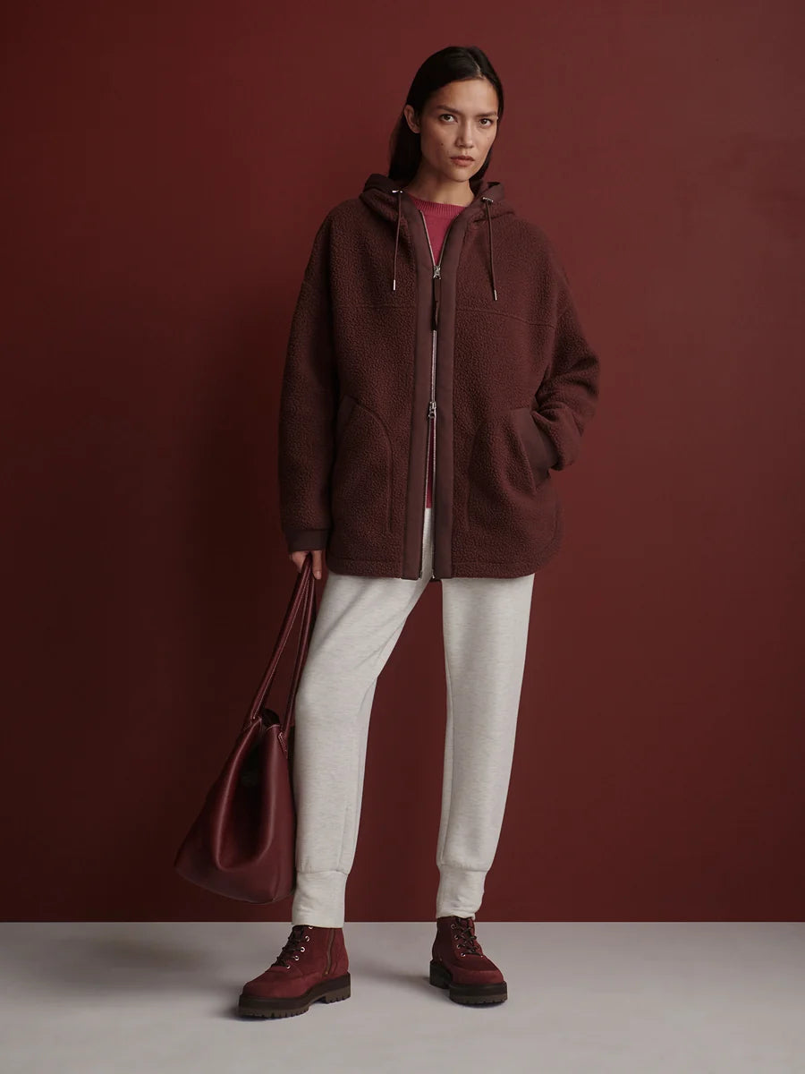 Varley Fey Relaxed Fleece - Mahogany