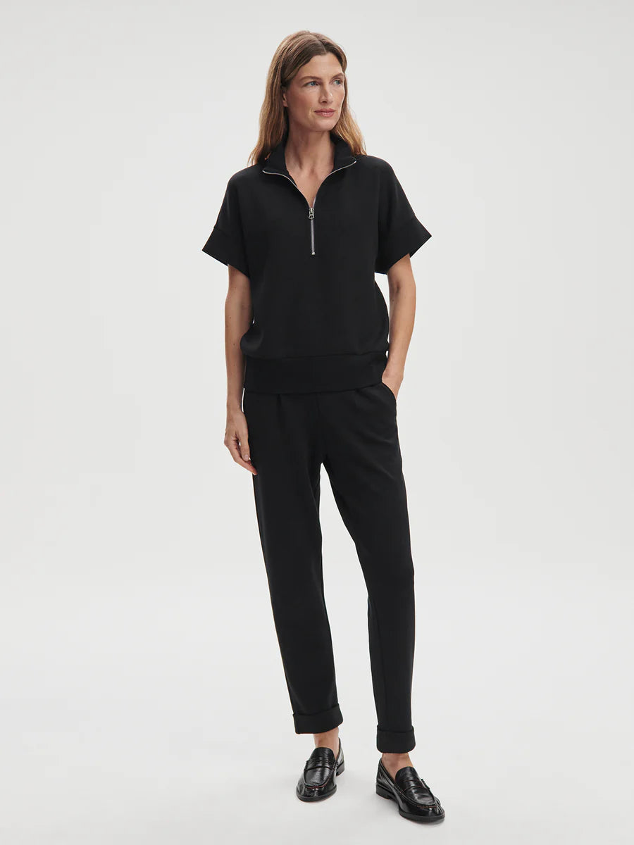 Ritchie Short Sleeve Sweat - Black