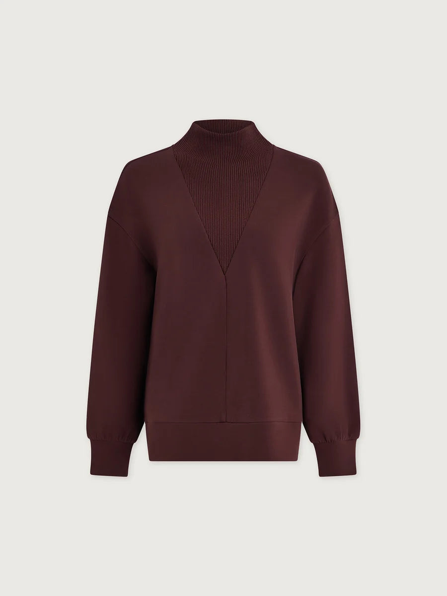 Varley Novi Sweat - Mahogany