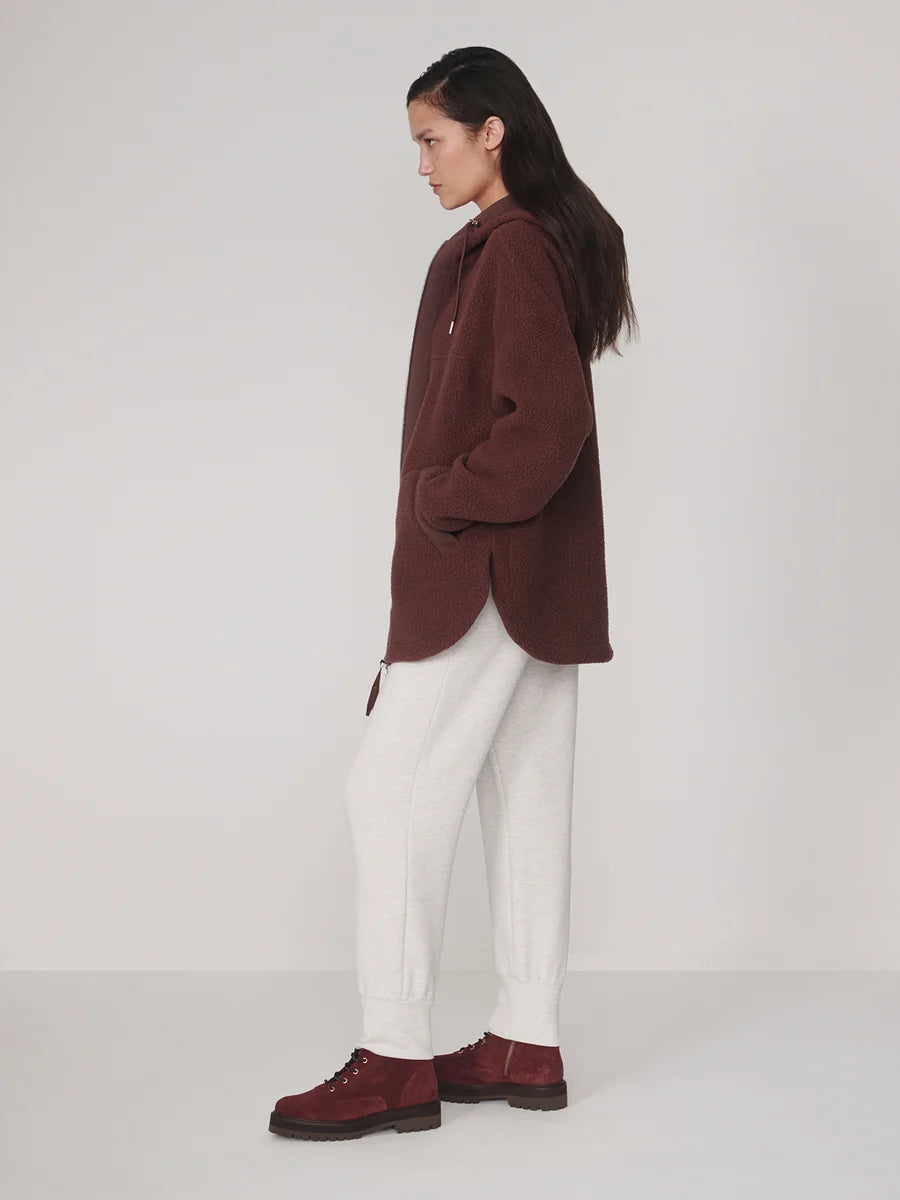 Varley Fey Relaxed Fleece - Mahogany