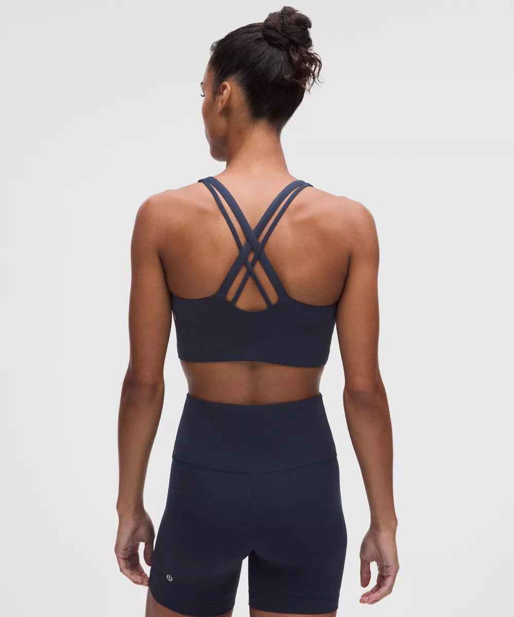 lululemon Energy Bra LongLine - Navy