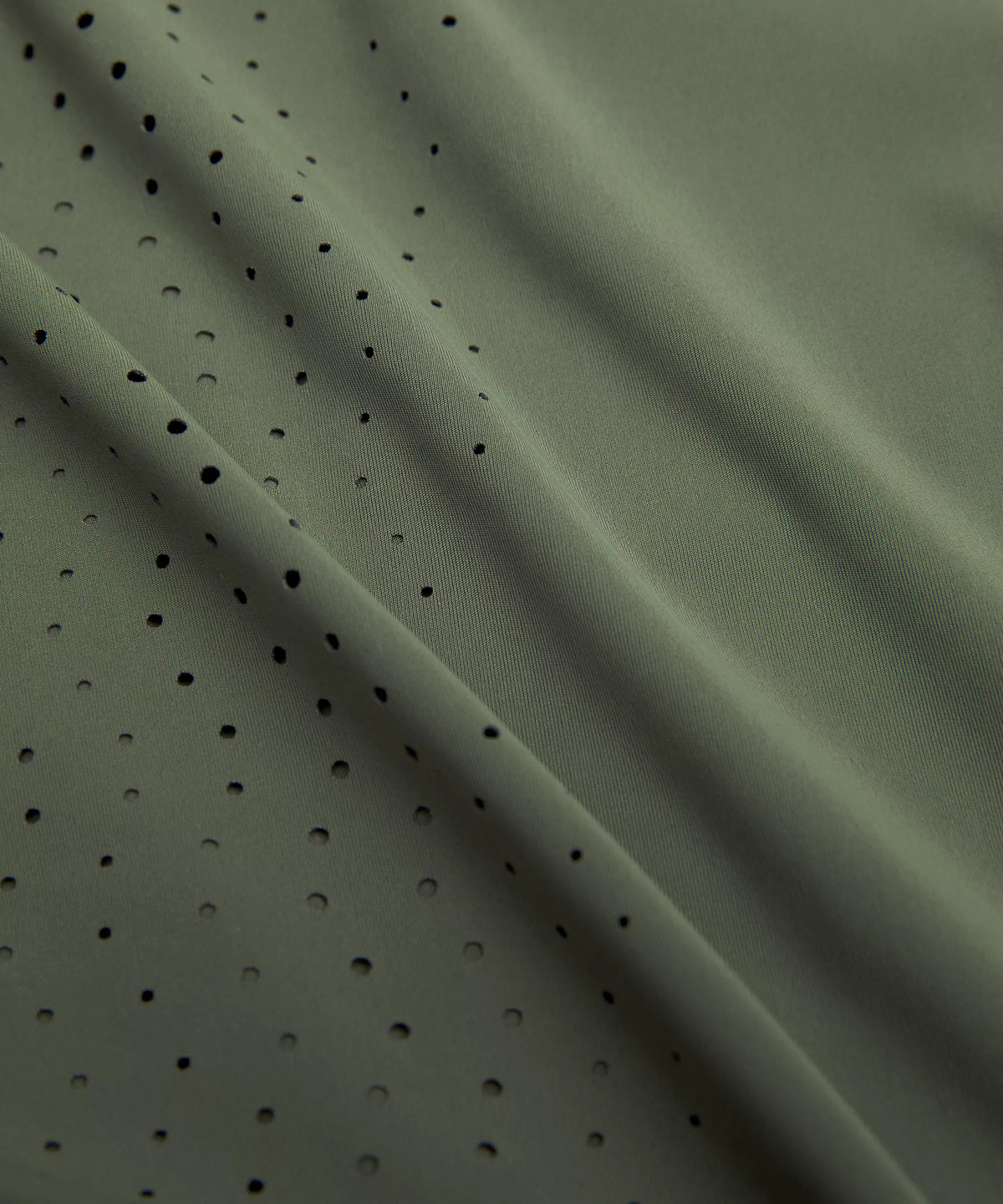 Sleek Perforated Run Tank - Sage