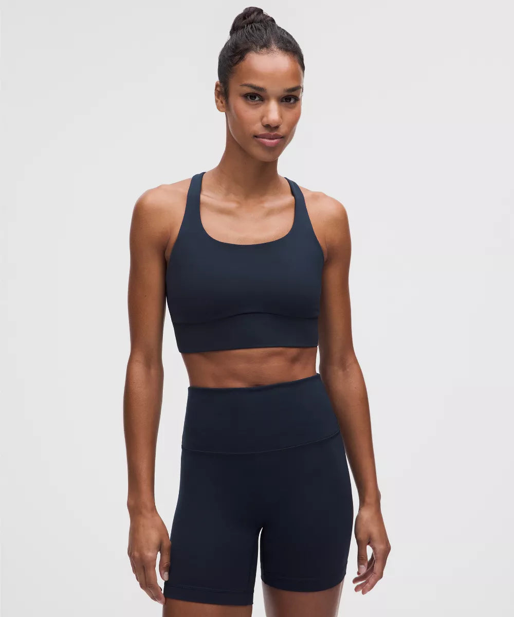 lululemon Energy Bra LongLine - Navy