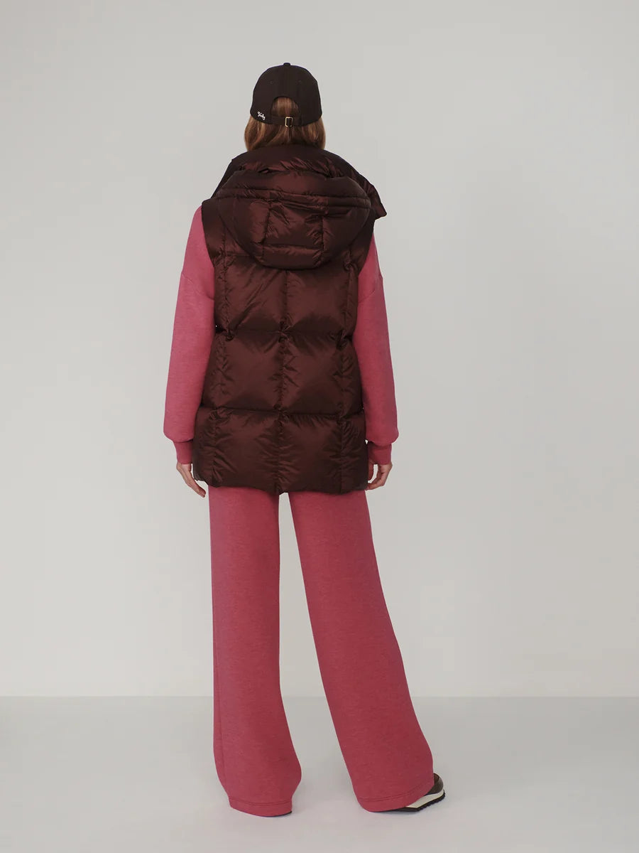 Varley Down Puffer Gilet - Dark Mahogany