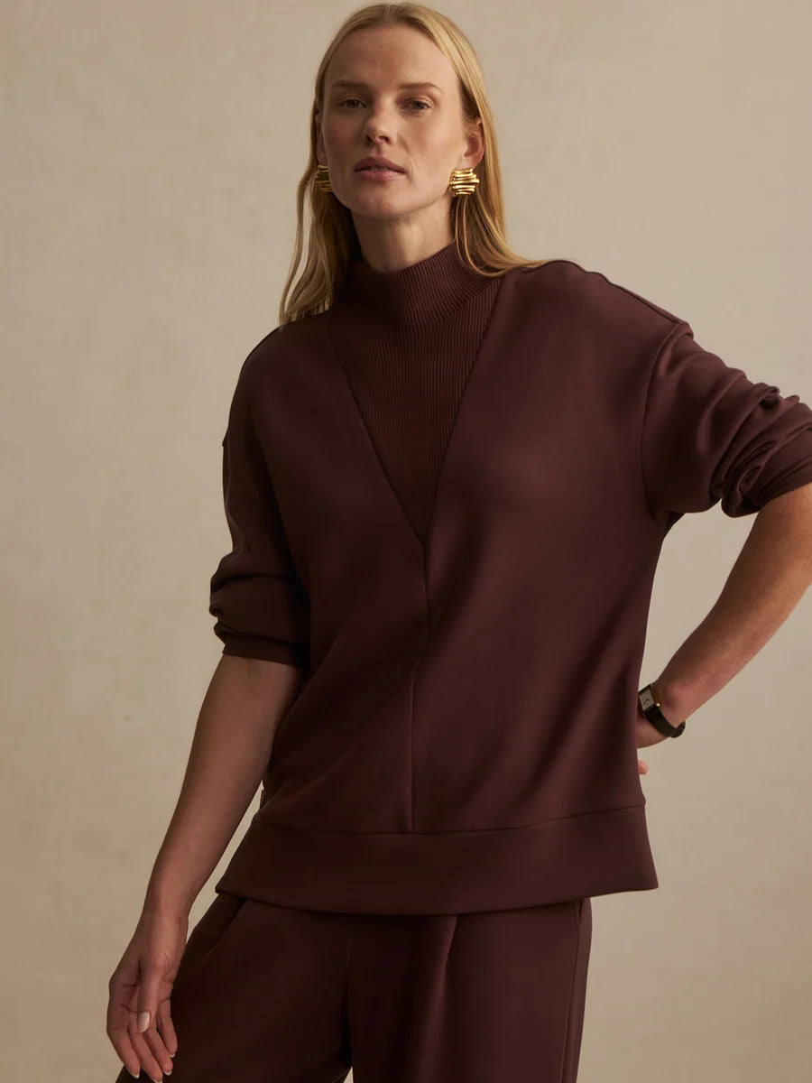 Varley Novi Sweat - Mahogany