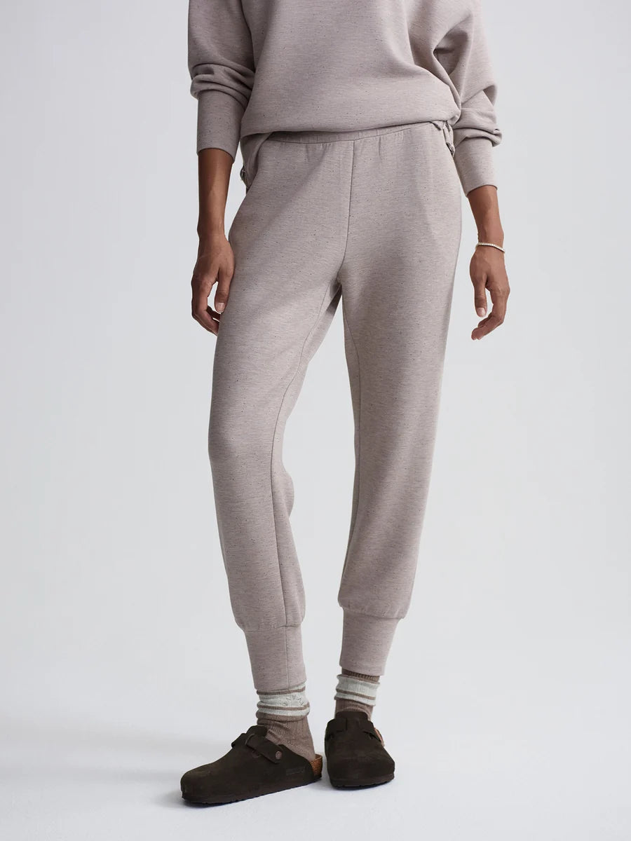 Varley The Slim Cuff Pant 27.5" - Toupe Marl