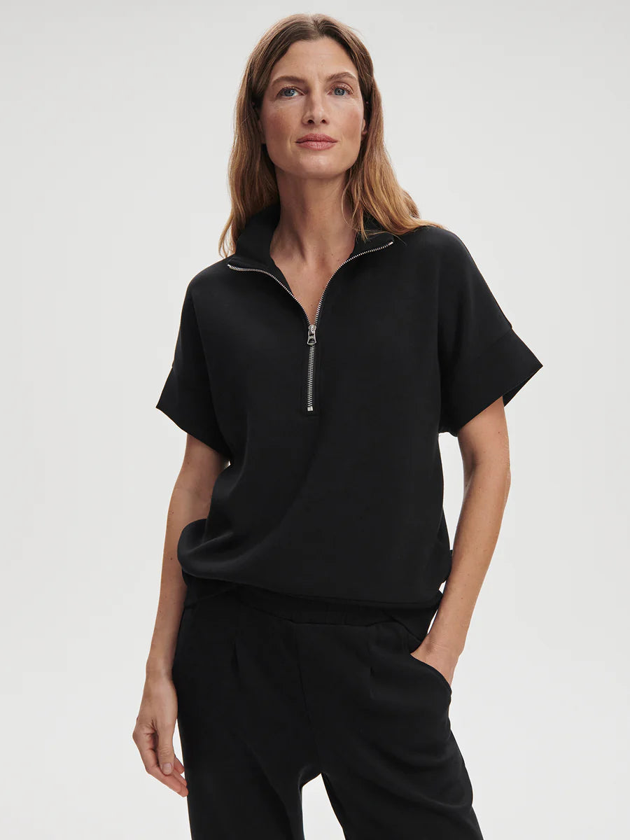 Ritchie Short Sleeve Sweat - Black