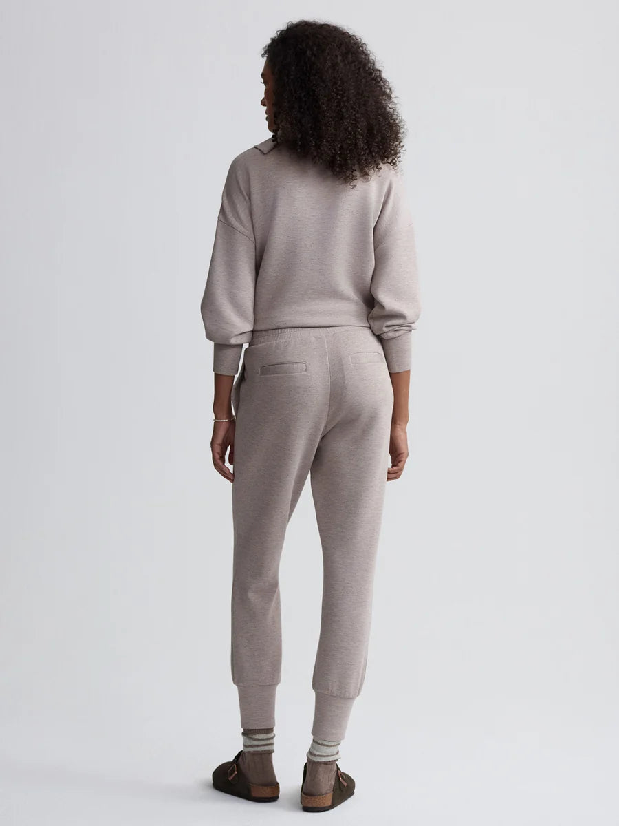 Varley The Slim Cuff Pant 27.5" - Toupe Marl