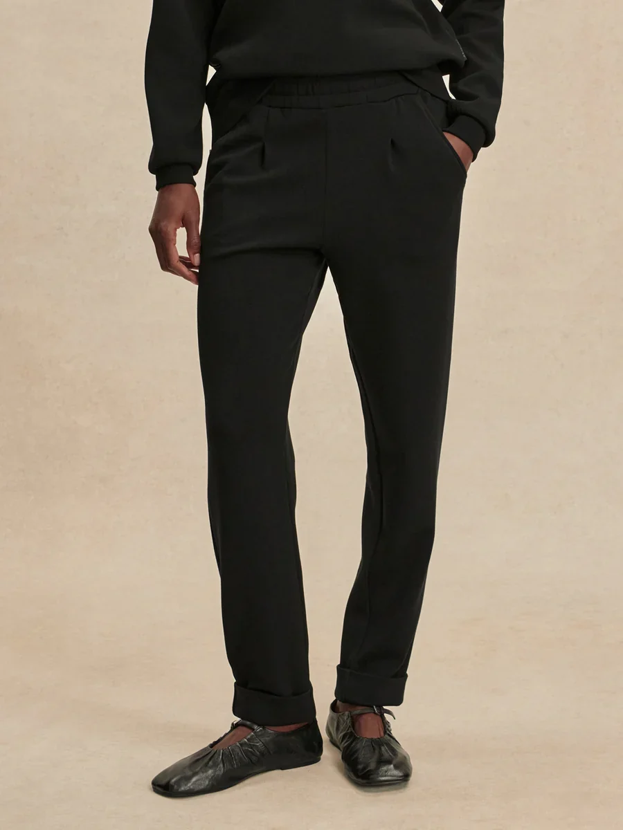 Varley The Rolled Cuff Pant 25" – Black