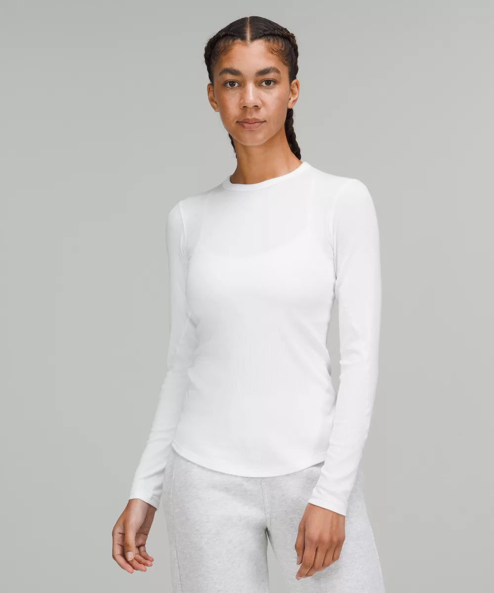 Hold Tight Long Sleeve - White