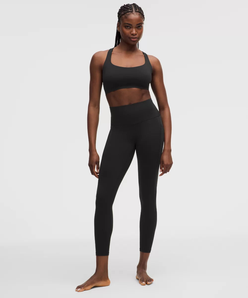 Align™ HR Pant 25"  with pockets- Black