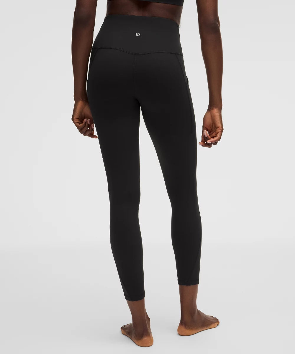 Align™ HR Pant 25"  with pockets- Black