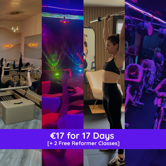 17 Days for €17(+ 2 Free Reformer Class)