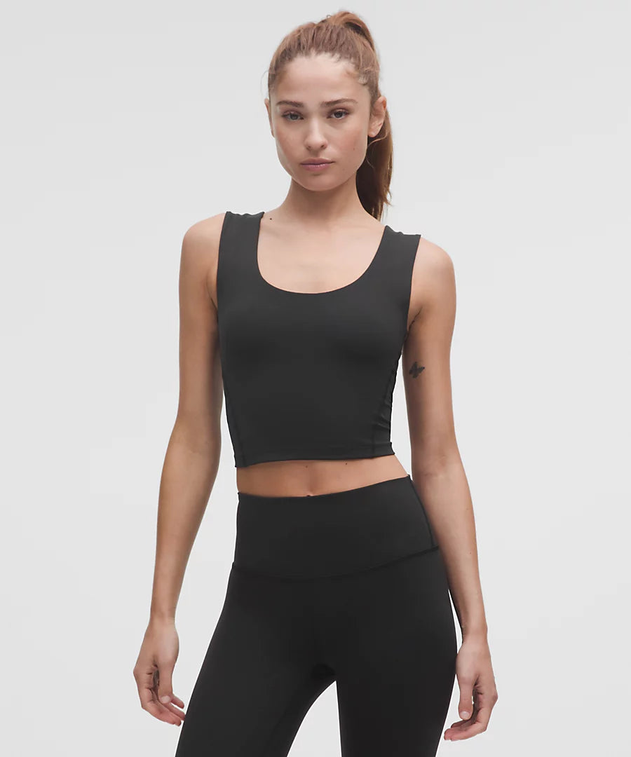 Wunder Train Wide-Strap Tank Top *Medium Support, B–D Cups