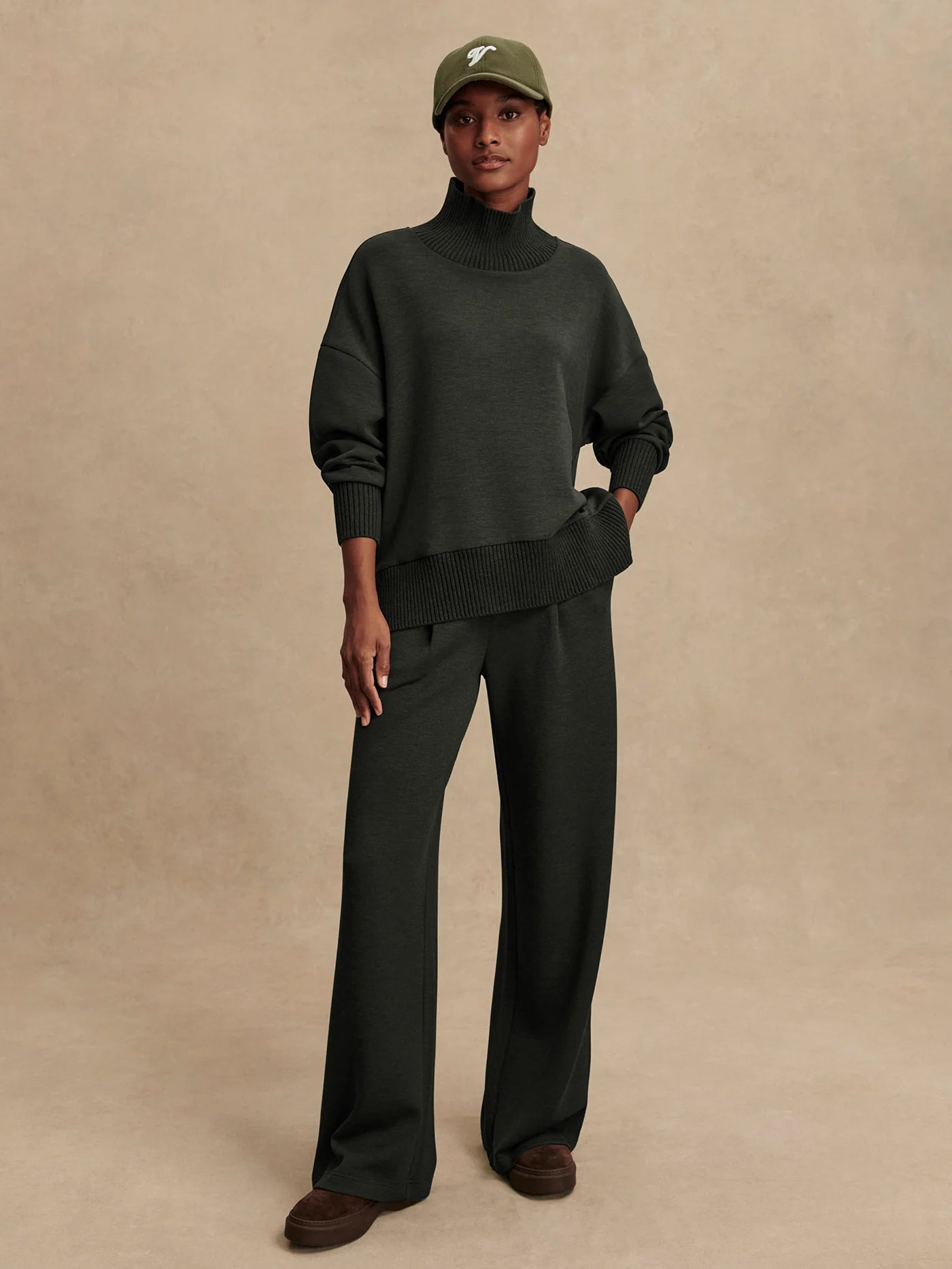 Barker High-Neck Sweat