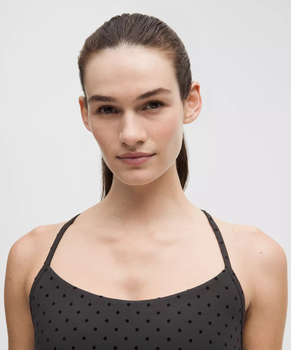 Flow Y Bra Light Support, A/B Cup Evolve Flocked