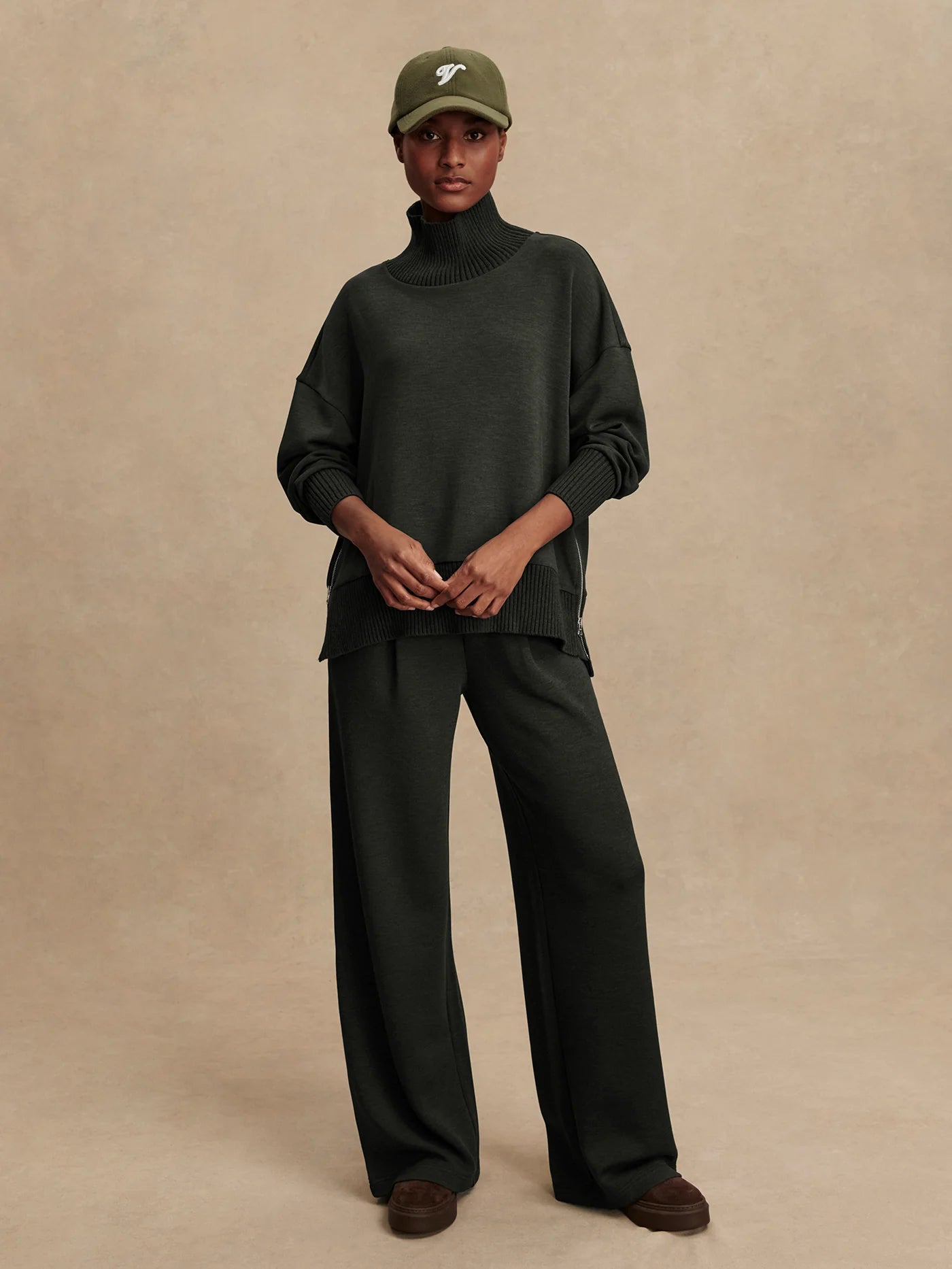 Barker High-Neck Sweat