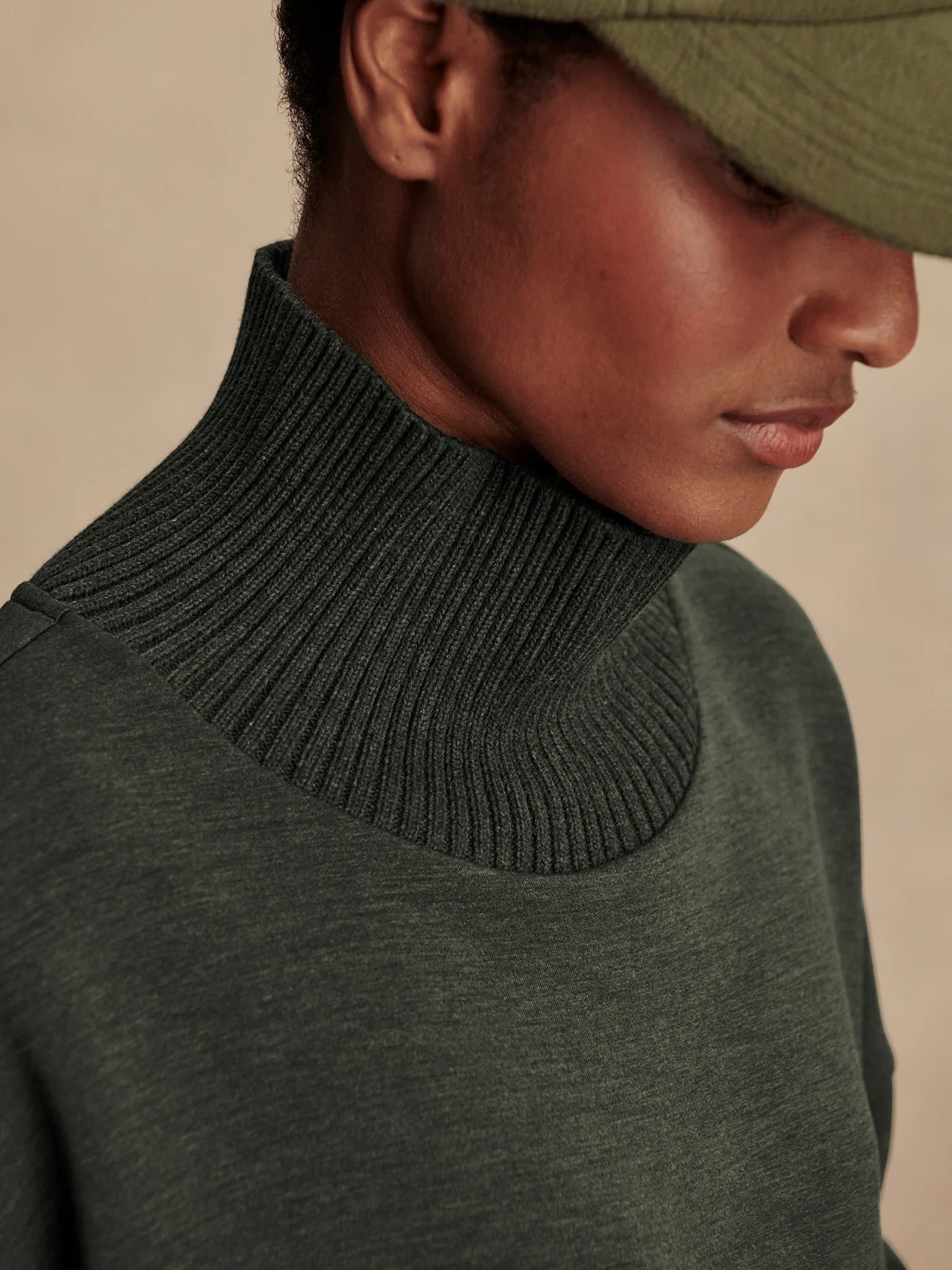 Barker High-Neck Sweat