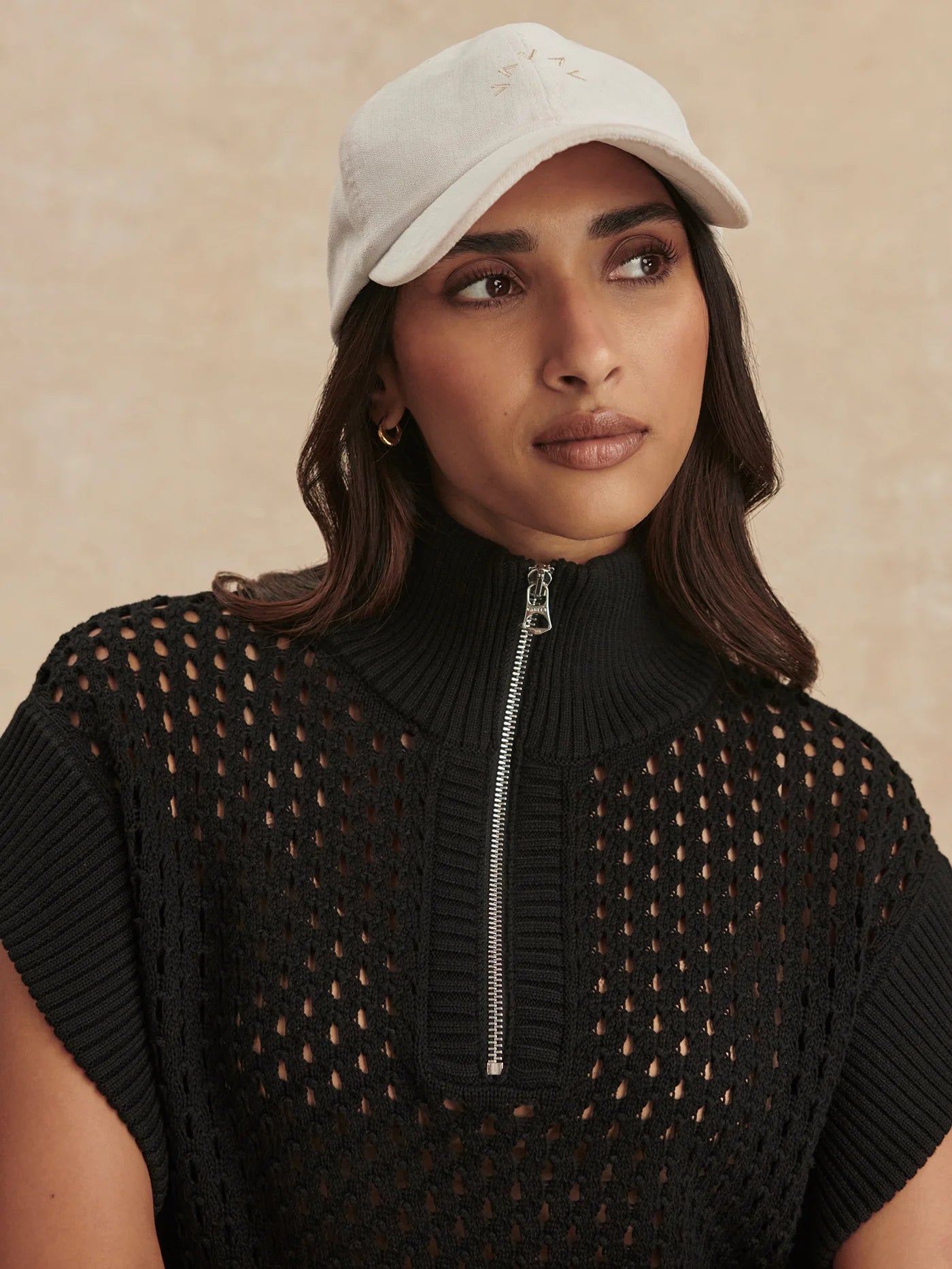 Gaines Half-Zip Knit