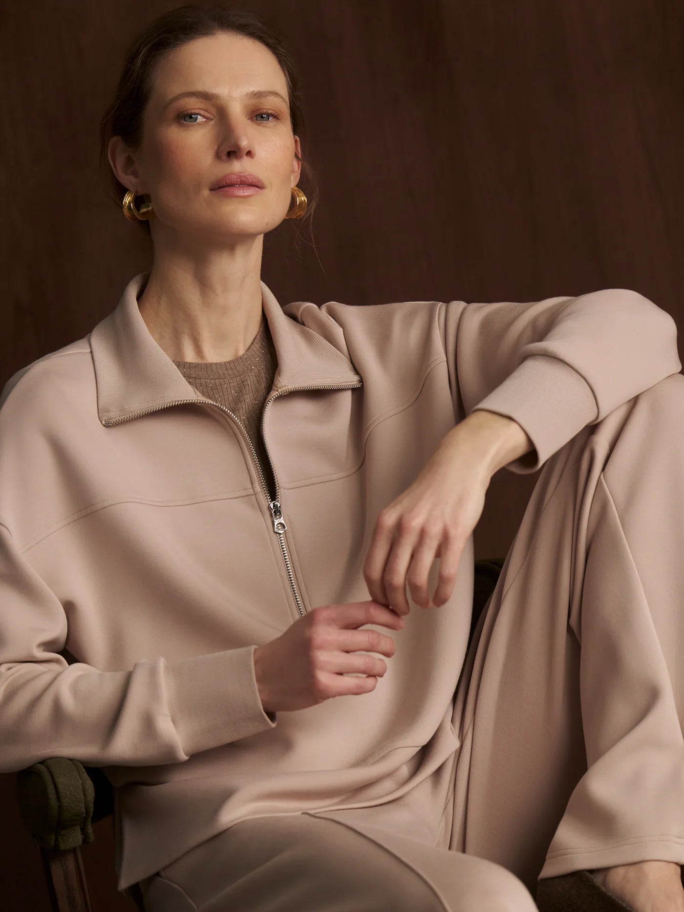 Kayleigh Half-Zip Sweat