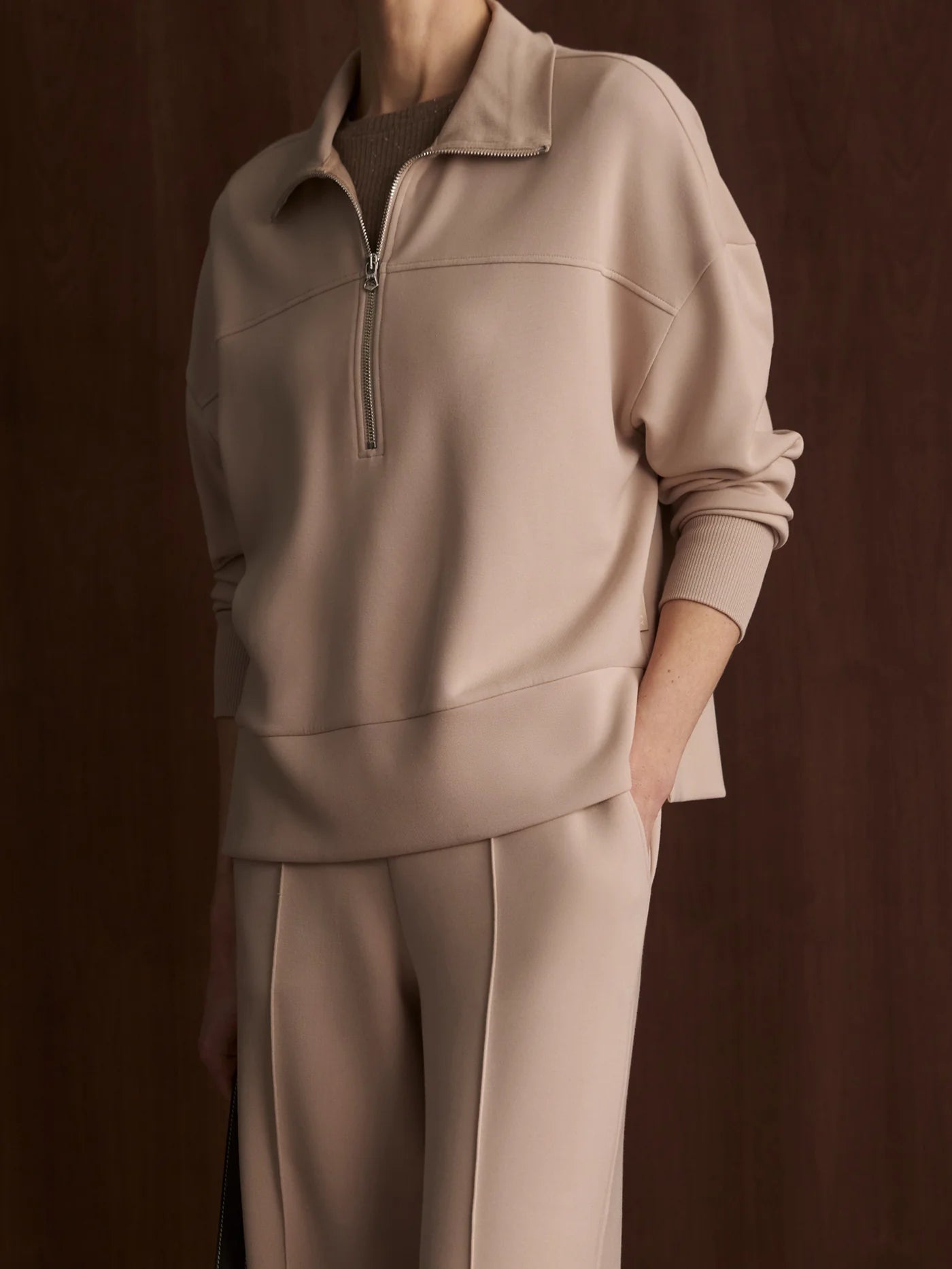 Kayleigh Half-Zip Sweat