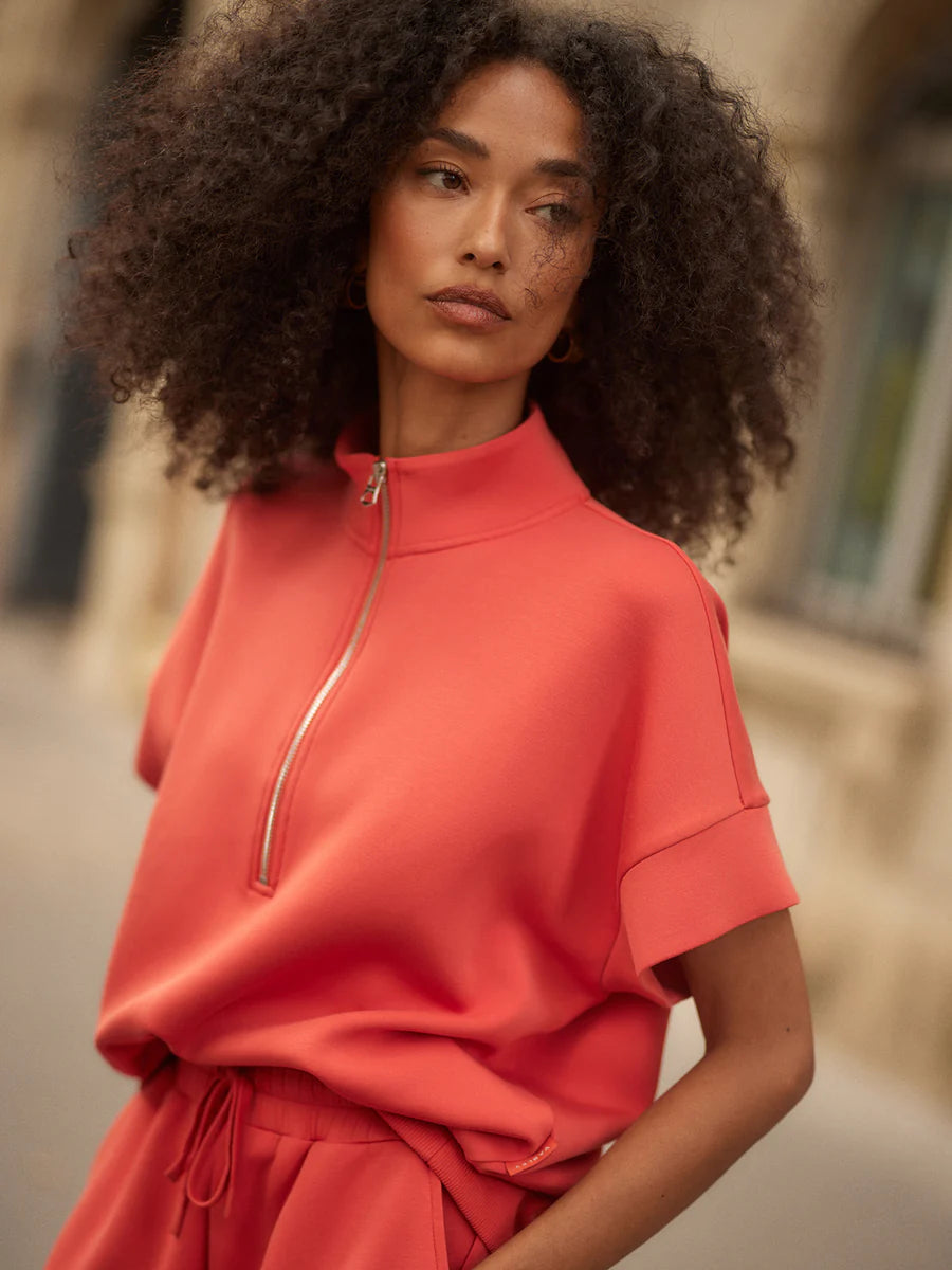 Ritchie Short Sleeve Sweat — Summer Fig