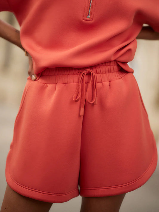 Coulter High Rise Short — Summer Fig
