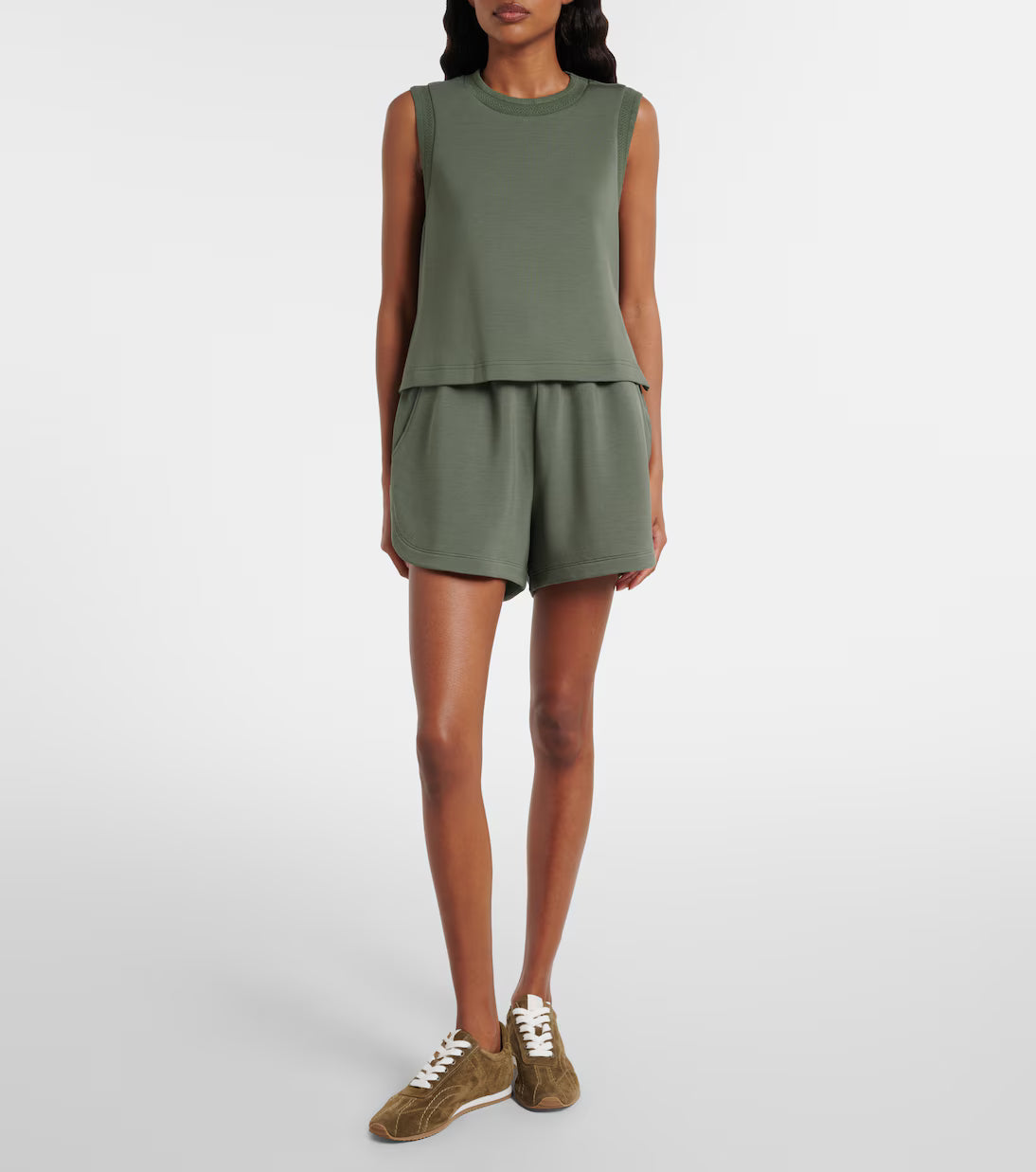 Coulter High Rise Short — Thyme