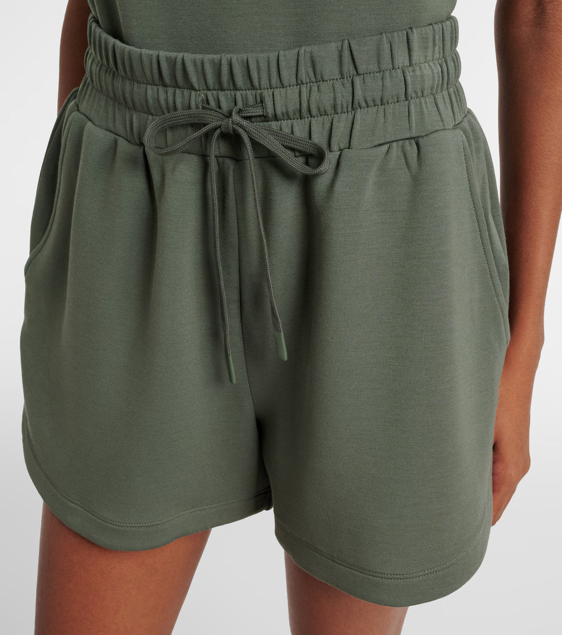 Coulter High Rise Short — Thyme