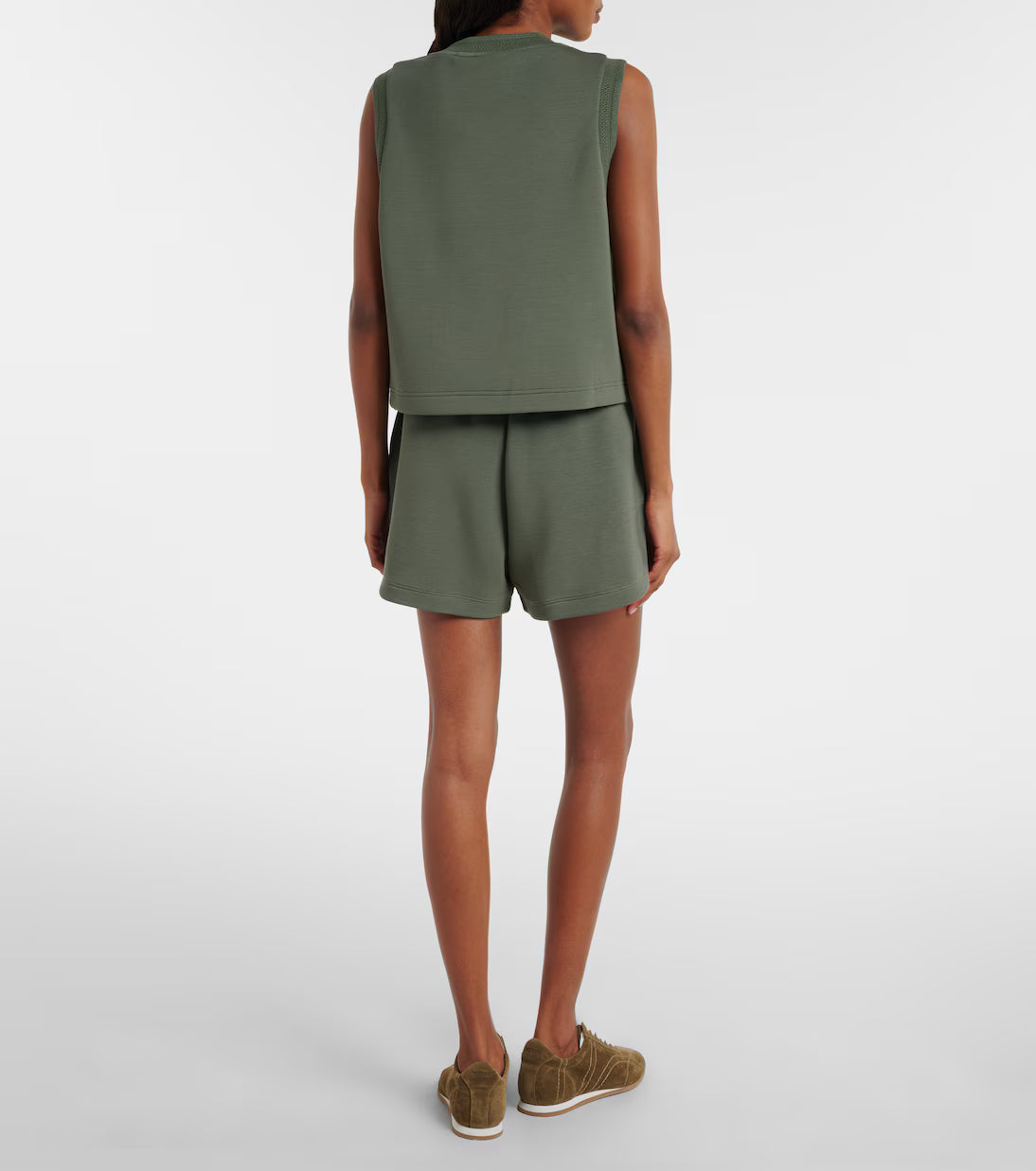 Coulter High Rise Short — Thyme